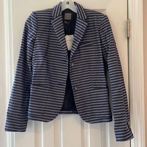 Gap blue striped blazer